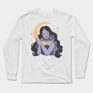 Galaxy girl Long Sleeve T-Shirt